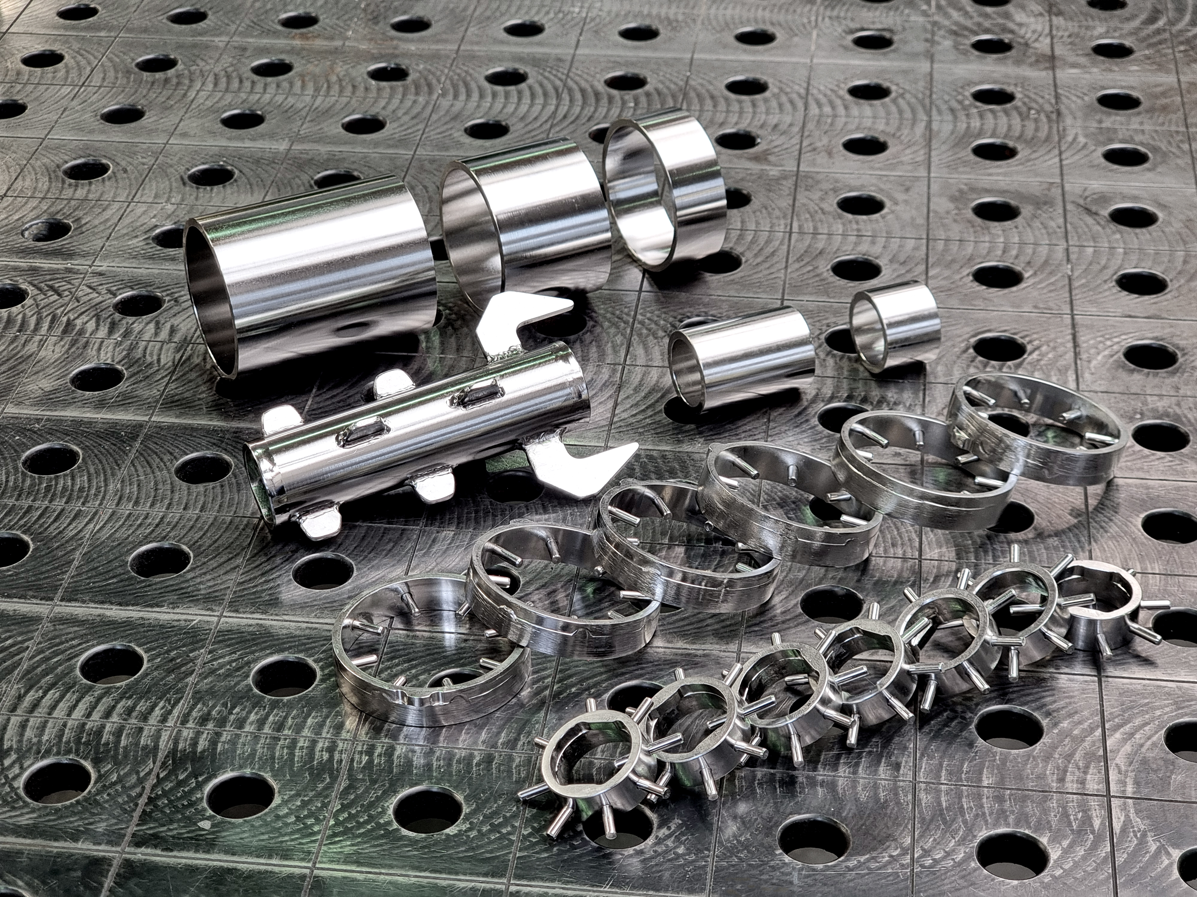  Laboratory and pilot plant mixer Interchangeable mixing elements