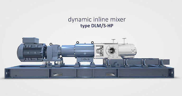 Teaser Video 3D Animation INDAG High Pressure Inline Mixer Type DLM/HP