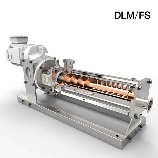 Misturador de sólidos/líquidos DLM/FS FOOD