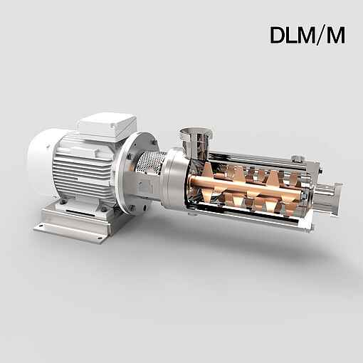 Miscelatore dinamico in linea DLM/M Alimentare