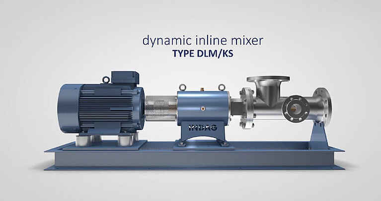 Video Teaser 3D Animation INDAG Hydrolysis Inline Mixer Type DLM/KS