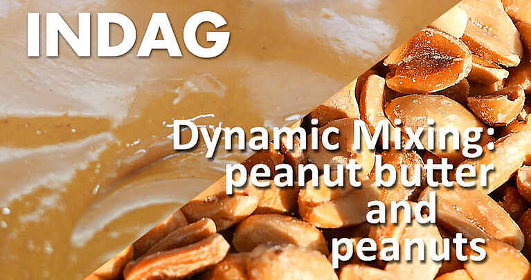 Video Teaser Dynamisches Mischen von Erdnussbutter mit Erdnüssen