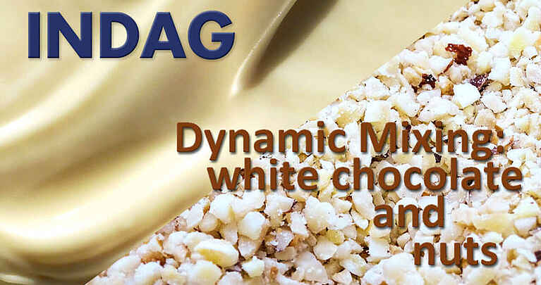 Video Teaser Dynamic Mixing of White chocolate and nuts