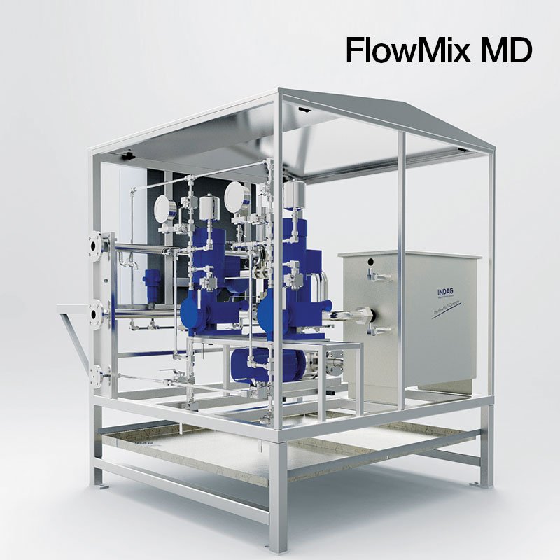 Stazione di dissoluzione dei polimeri FlowMix HD